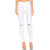 XEE Women White Skinny Fit Ripped Jeans