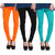 Hothy Fit For Everyday Leggings-(Light Green,Black,Light Orange)
