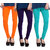 Hothy Fit For Everyday Leggings-(Light Green,Purple,Light Orange)