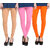 Hothy Cotton Stretch Churidar Leggings-(Beige,Pink,Light Orange)
