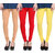 Hothy Cotton Stretch Churidar Leggings-(Beige,Red,Yellow)