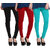 Hothy Fit For Everyday Leggings-(Light Green,Maroon,Black)