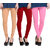 Hothy Cotton Stretch Churidar Leggings-(Beige,Maroon,Pink)