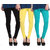 Hothy Fit For Everyday Leggings-(Light Green,Yellow,Black)