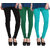 Hothy Fit For Everyday Leggings-(Light Green,Dark Green,Black)