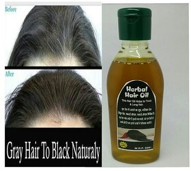 Herbal Hair oil to grow balck hair naturally