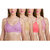 ChileeLife Multicolor Non- Padded Bra (Pack of 4)