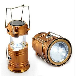 Kudos Emergency light Solar lamp LED Rechargeable Lantern with three way power
