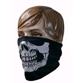 Benjoy Anti-Pollution Evil Look Half Face Mask For Men And Women, Free Size