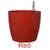 Self watering planter 9'' Red color (PACK OF 1