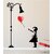 EJA Art Baloon Girl Multicolor Removable Decor Mural Wall Stickers Sticker