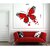 EJA Art  Love Heart Butterfly Mulitcolor Removable Decor Mural Wall Stickers Sticker