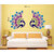EJA Art  Decorative Peacock Feather Mulitcolor Removable Decor Mural Wall Stickers Sticker
