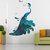 Eja Art Modern Peacock Mulitcolor Removable Decor Mural Wall Stickers Sticker90 X 75 cm