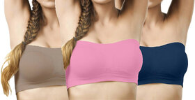 Royal Racerback Stylish Sports Bra (Coral,Beige,Navy)