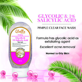 Globus Glycolic Acid and Salicylic Acid Face Wash