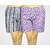 Printed Cotton shorts for Women (Pack of 2) Multicolor by ORGFASHION