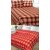 K Decor Multicolor Polycotton Geometric Pattern Double Bed Fleece & Polar Blankets Set Of 2