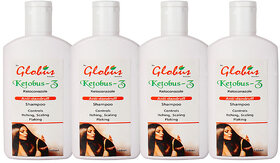 Globus Ketobus- Z Anti Dandruff Shampoo(Pack of4)