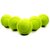Green Tennis Cricket Ball Pack of 6 ASSORTED NAME