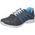 Grey & Blue Synthetic Sports Shoes