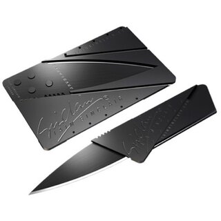 Kudos Foldable Credit Card Shape - A Sharp Folding Safety for outdoor use Pocket Knife