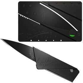 Fold-able Credit Card Shape - A Sharp Folding Safety For Outdoor Use Pocket Knife