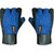 CP Bigbasket Netted Wrist Support Gym  Fitness Gloves (Blue)