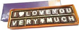 I Love You Very Much Chocolate Message