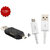 Combo of V8 Data Cable Smart OTG - Assorted Color
