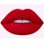 Hot Red liquid matte lipgloss (imported)