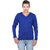 Concepts Royal Blue Men's Full Sleeves Sweater