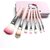 Hello Kitty Makeup Brush Set (Pink) (Pack of 7)
