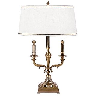                       Brass Table Lamp                                              