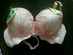 Pack Of  (3 )Gather Lace Push Up Bra