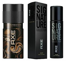 Axe Deo And Axe Signature Deo Deodorants Body Spray For Men - Pack of 2 Pcs