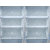 E-Retailer White Colour Refrigerator Drawer Mats / Fridge Mats Pack of 3 Pc's 12X17 Inches