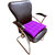 40x40cm,Purple Square Corduroy Chair Pad