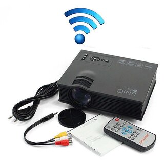 DFPP Mini Portable LED Projector WiFi, HDMI, SD Card, AV, USB, WiFi Ready 1200 Lumen