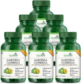 Simply Herbal Garcinia Cambogia Extract 800mg 60 Capsules, 100 Veg Weight Loss Supplement (6)