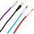 Premium Quality Nylon Braded Aux Cable 1.2 Meter 3.5Mm Male To Male Stereo Audio Cable (Assorted Color)