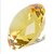 YELLOW Clear Crystal Diamond CUT Paperweight Engravable HIGH GRADE 40 MM