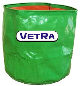 HDPE Poly grow bag 5 Bags for terrace garden (12''x12'') PACK OF  5 Bags
