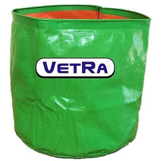 HDPE Poly grow bag 5 Bags for terrace garden (12''x12'') PACK OF  5 Bags