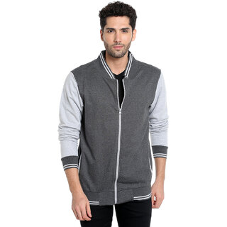                       Campus Sutra Men's Solid Sweatshirts                                              