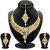 Sukkhi Wavy Gold Plated Ad Necklace Set For Women