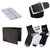 Combo of Leather Belt, Leather Wallet, 3 Pairs of Socks  6 Pairs of Cotton Handkerchiefs For Men