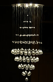 Modern Fixture Ceiling Light Lighting Crystal Pendant Chandelier DOM