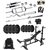 SPORTO FITNESS 50Kg Combo 35-Wb Home Gym With 8 In 1 Multipurpose Bench