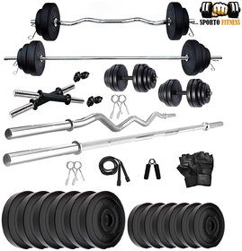 SPORTO FITNESS 30Kg Combo2-WB Home Gym  Fitness Kit